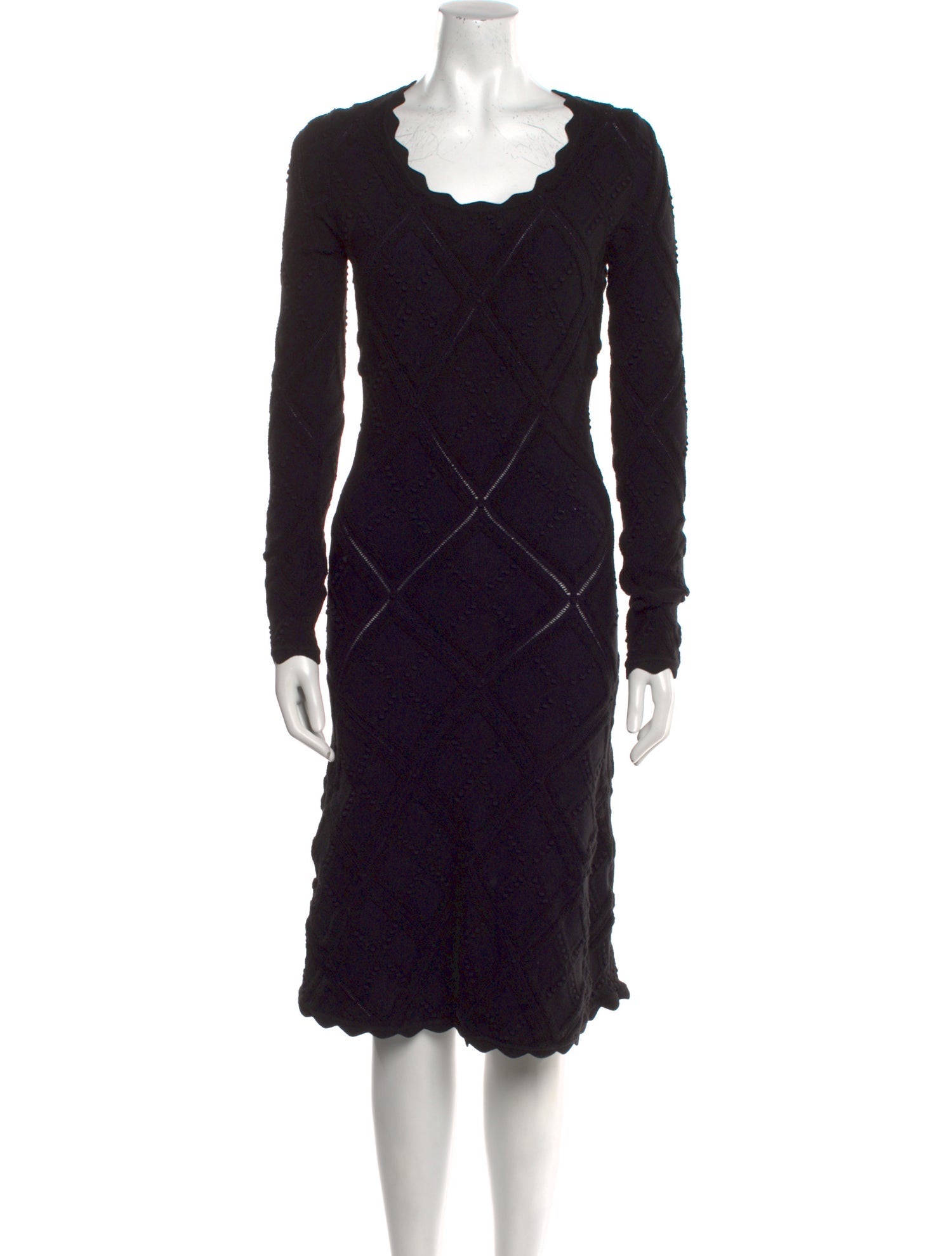 Burberry Wool Knee-Length Dress w/ Tags