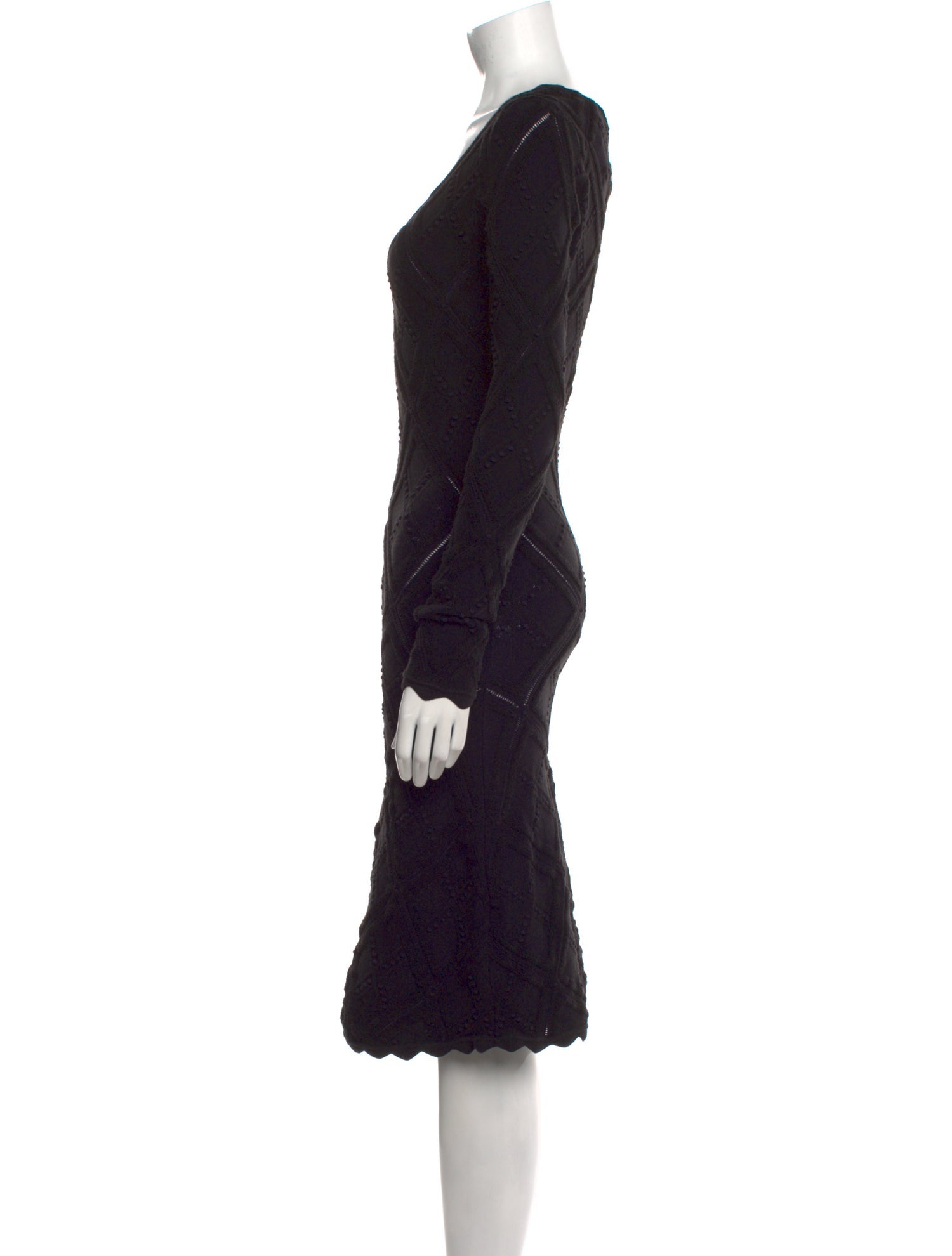 Burberry Wool Knee-Length Dress w/ Tags