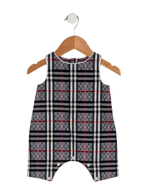 Burberry Check Woven One Piece