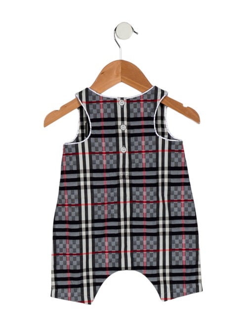 Burberry Check Woven One Piece