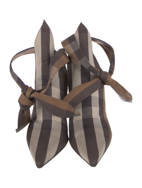 Burberry Super Nova Check Pattern Canvas Sock Boots