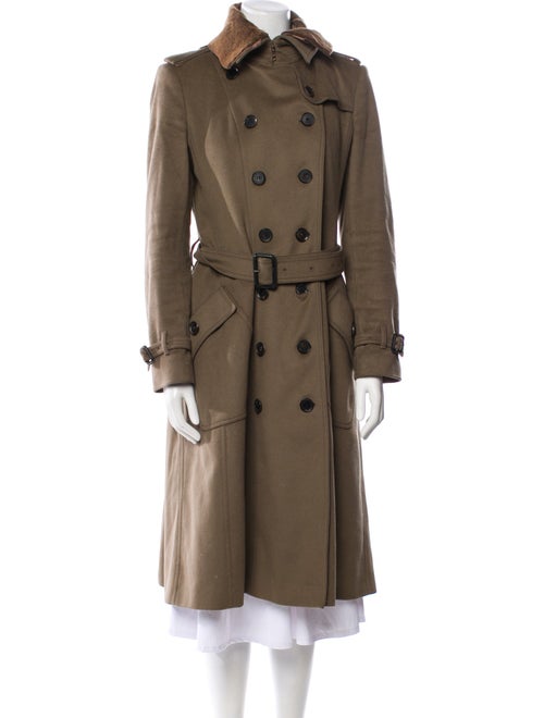 Burberry London Virgin Wool Trench Coat