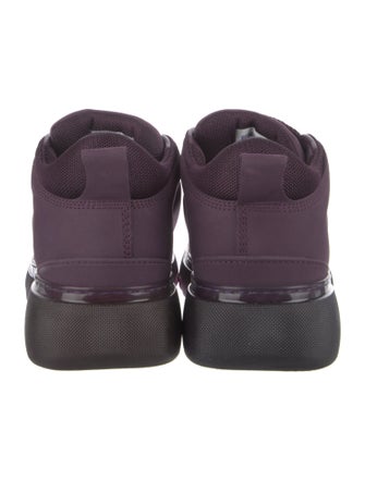 Burberry Nubuck Lace-Up Boots