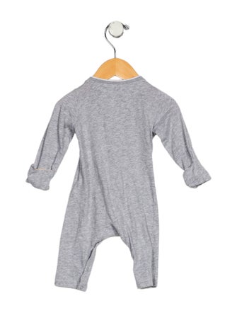 Burberry Infant Boys' Solid Long Sleeve Onesie