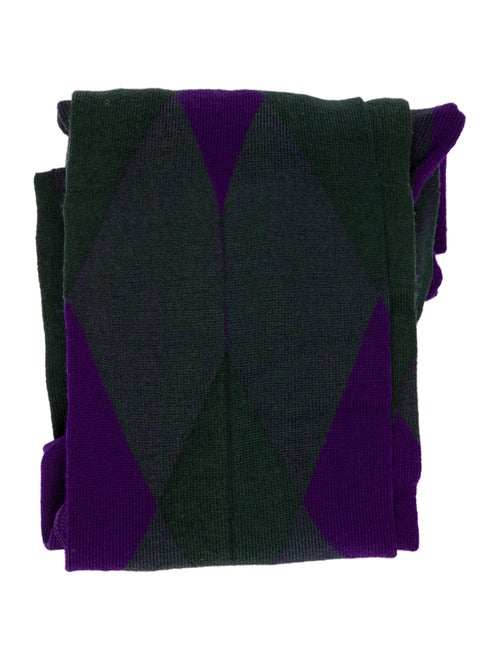 Burberry Knit Patterned Print Tights