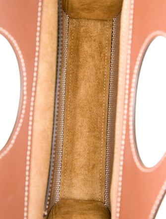 Burberry Leather Perforated Pocket Bag Mini