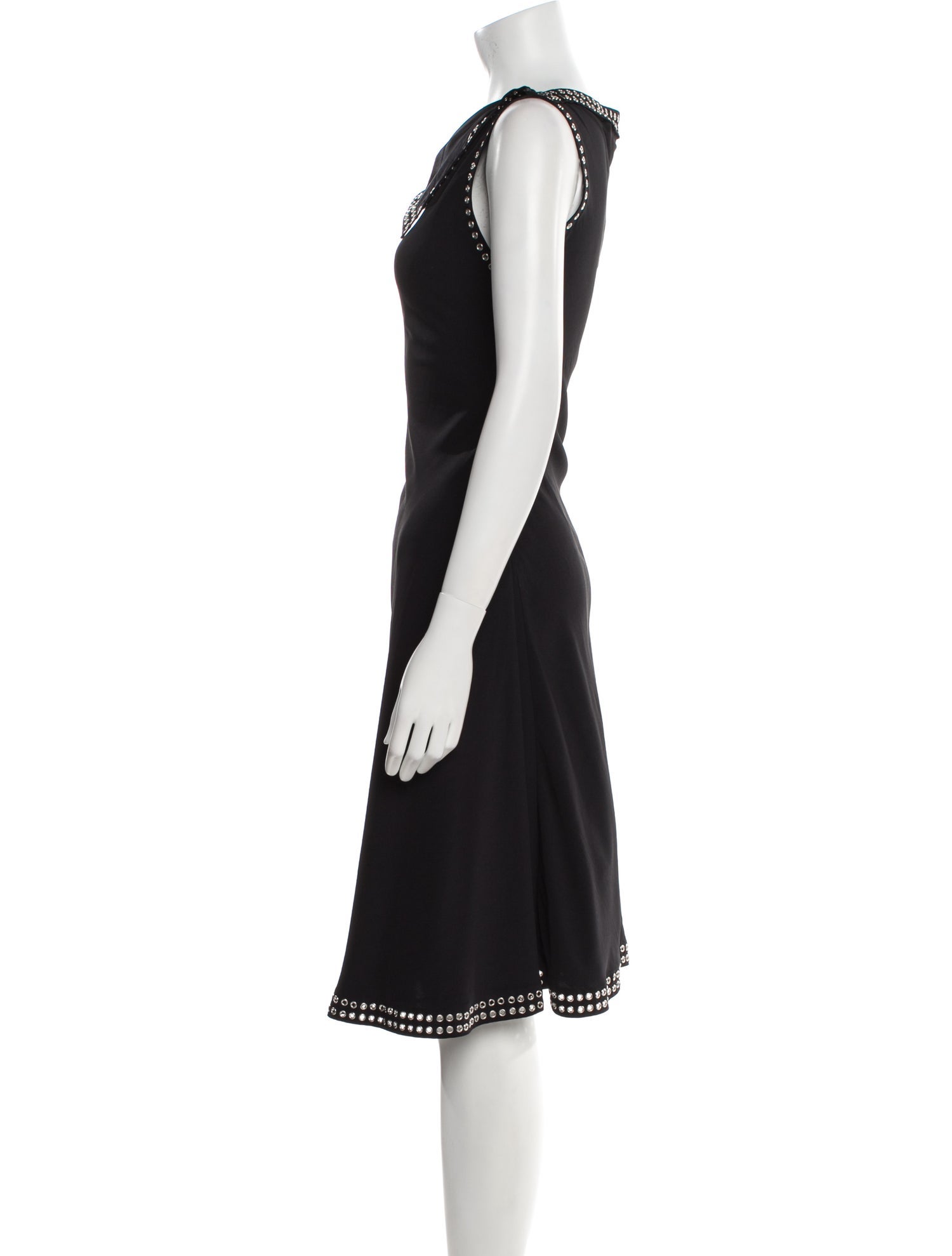 Burberry Cowl Neck Knee-Length Dress w/ Tags