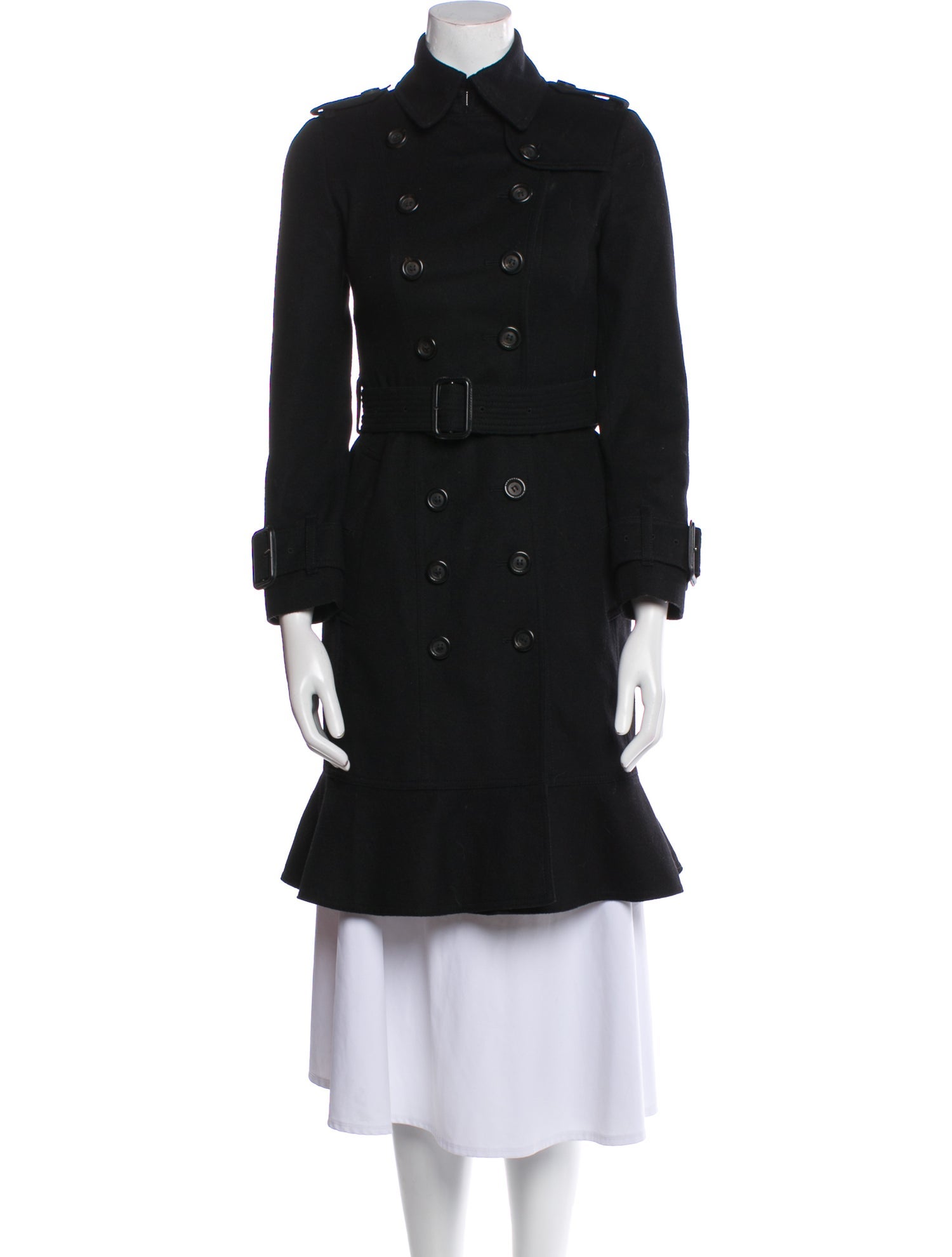 Burberry Wool Trench Coat
