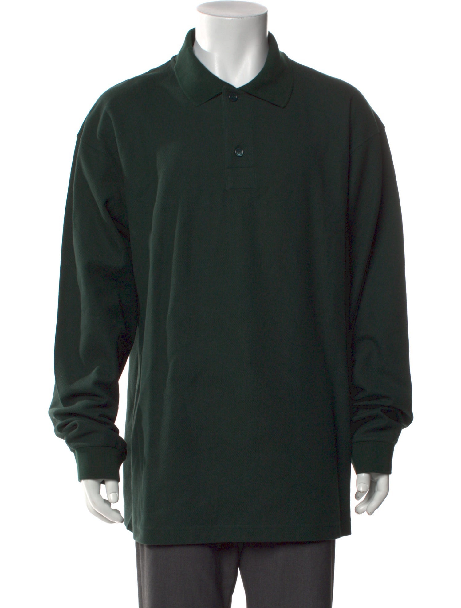 Burberry Collar Long Sleeve Polo Shirt w/ Tags