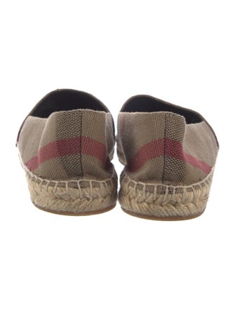 Burberry Printed Espadrilles