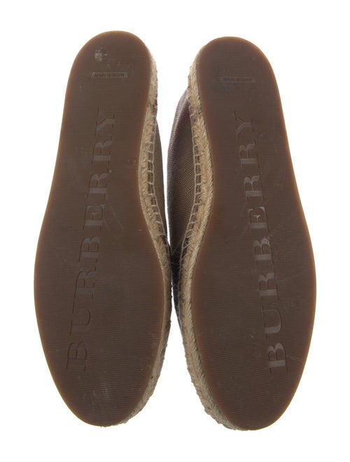 Burberry Printed Espadrilles