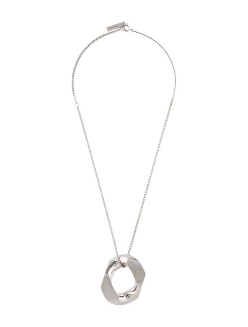 Burberry XXL Chain Link Pendant Necklace