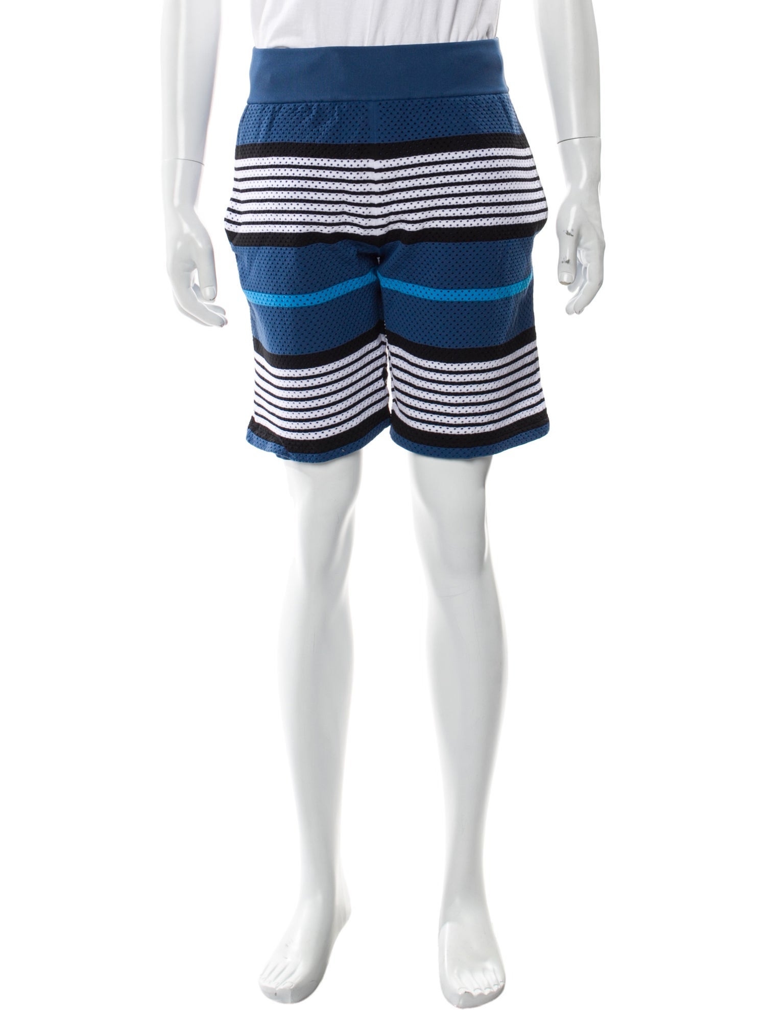 Burberry Striped Jogger Shorts w/ Tags