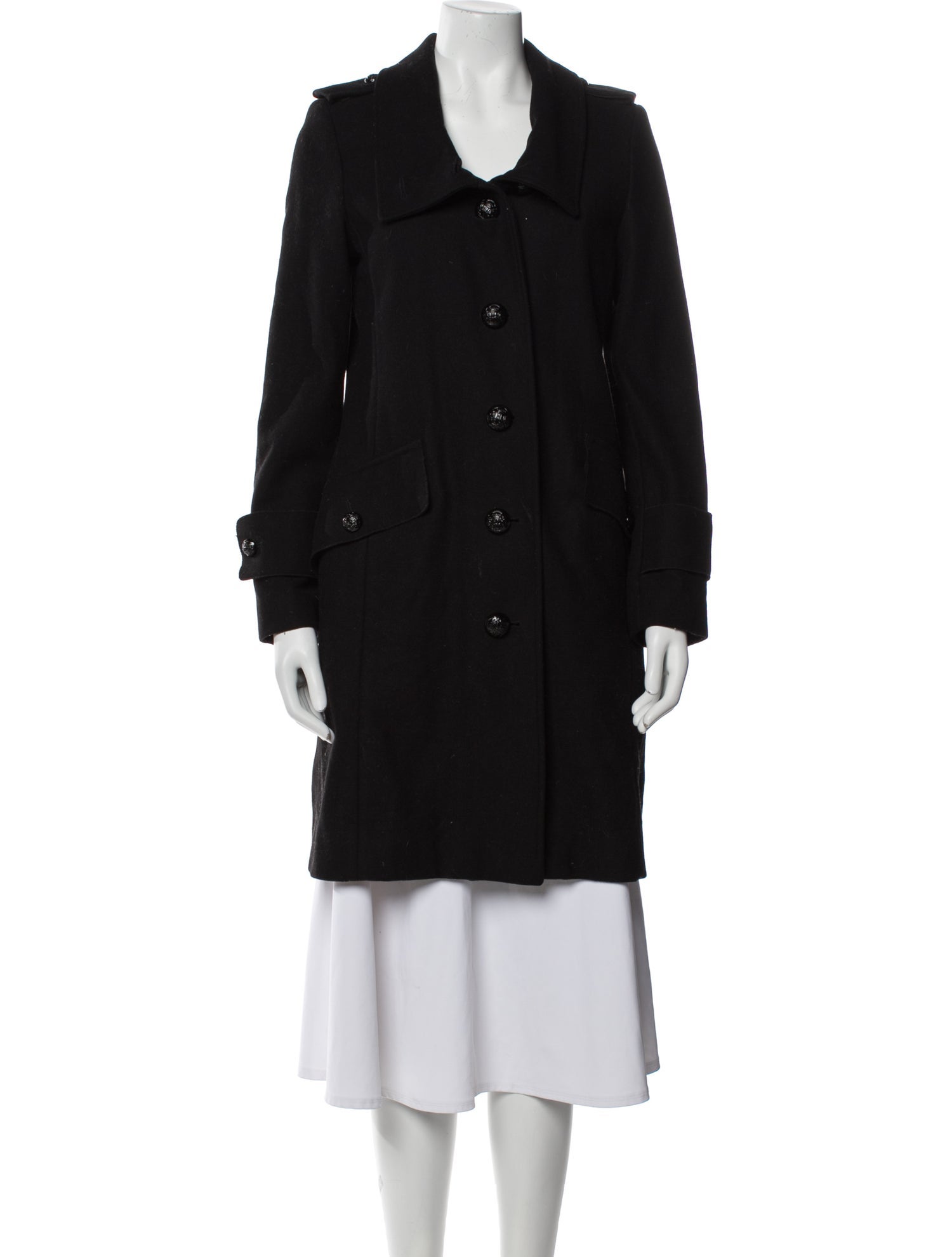Burberry Virgin Wool Peacoat