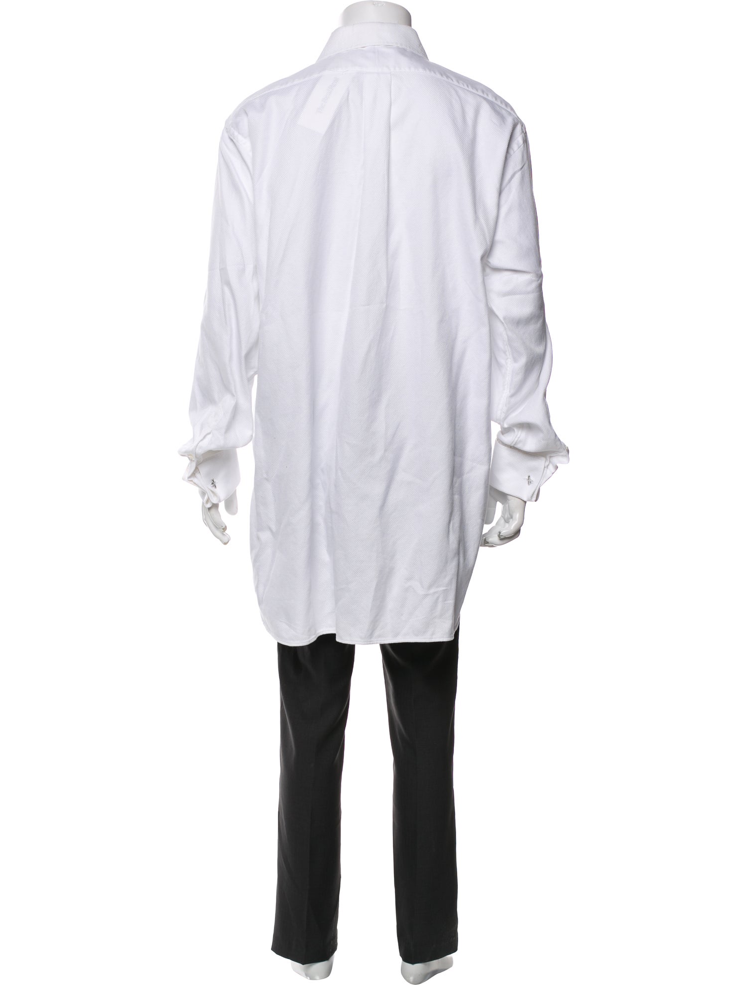 Burberry House Check Pattern Long Sleeve Dress Shirt