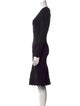 Burberry Wool Knee-Length Dress