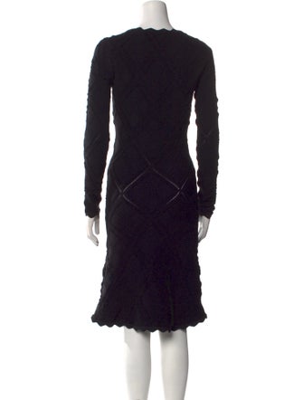 Burberry Wool Knee-Length Dress