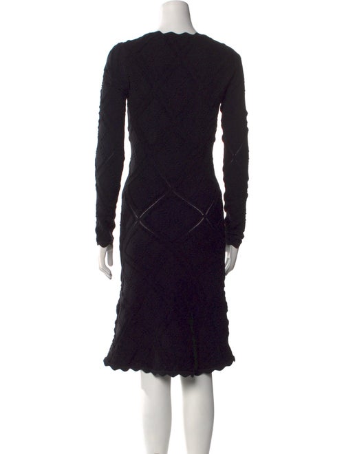 Burberry Wool Knee-Length Dress