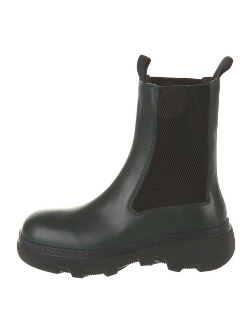 Burberry Leather Chelsea Boots