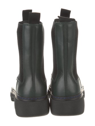 Burberry Leather Chelsea Boots