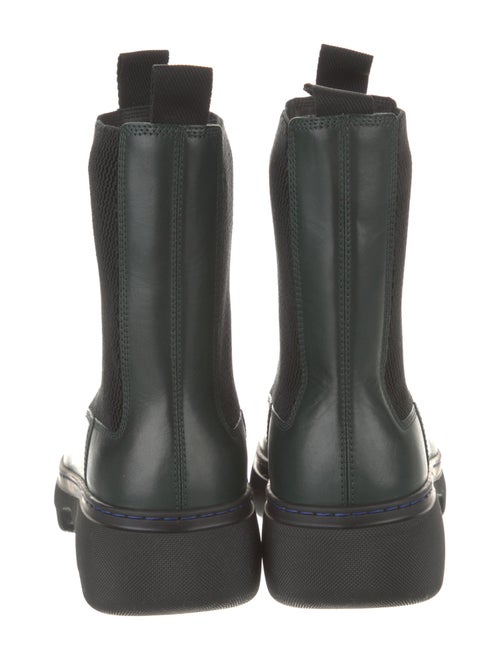 Burberry Leather Chelsea Boots