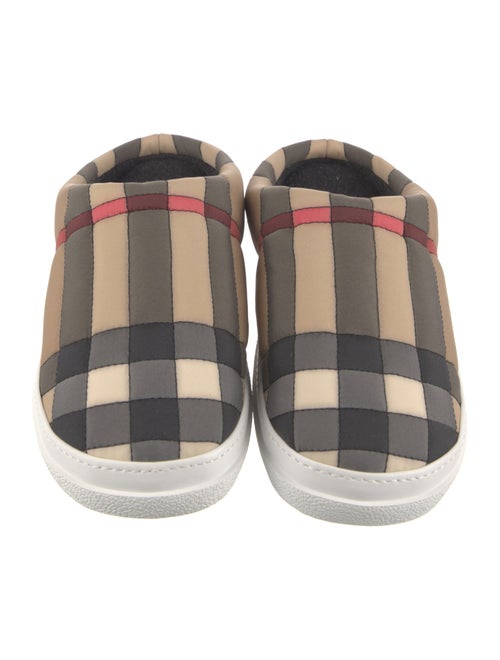 Burberry House Check Pattern Nylon Flats
