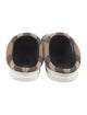 Burberry House Check Pattern Nylon Flats
