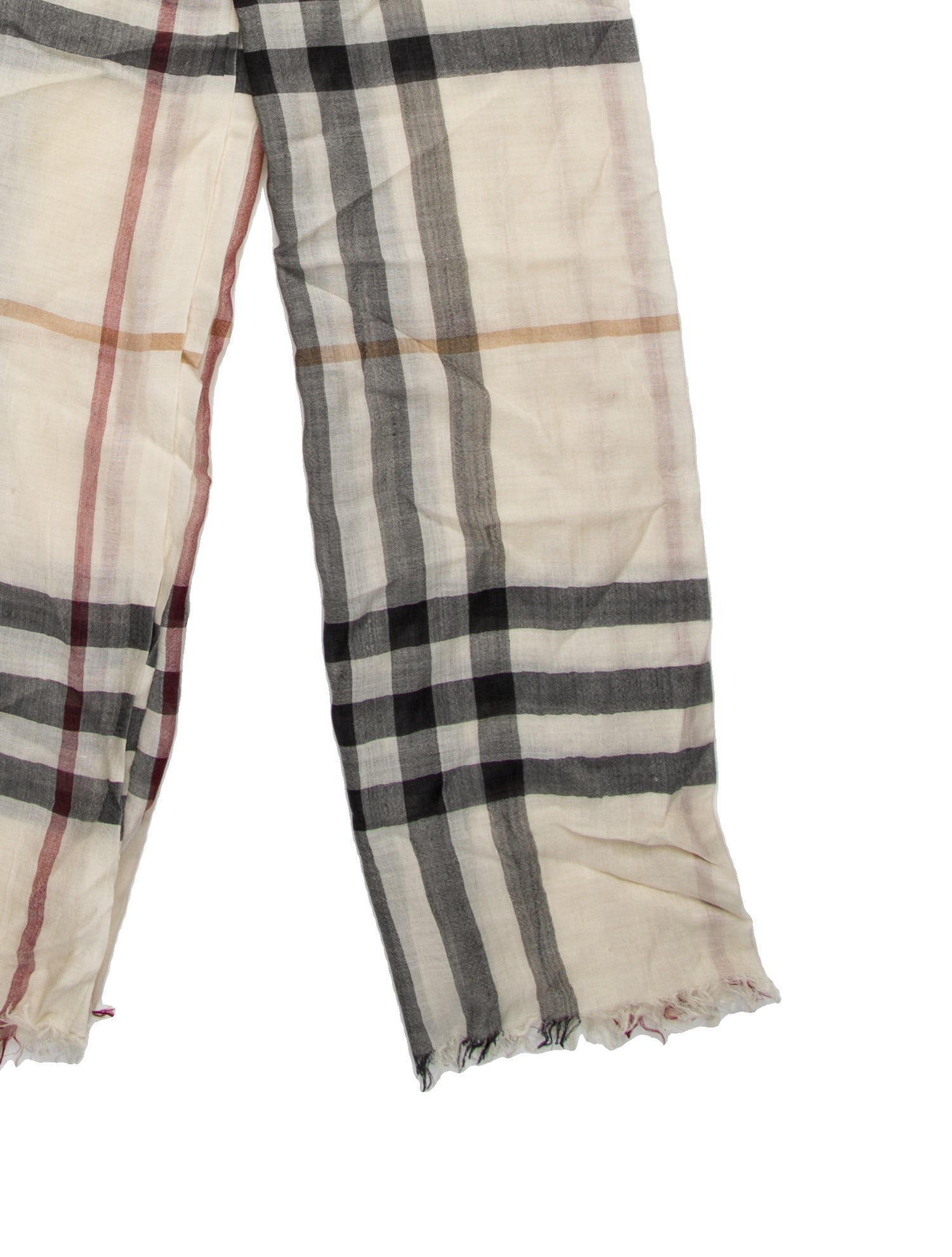 Burberry Silk Striped Scarf