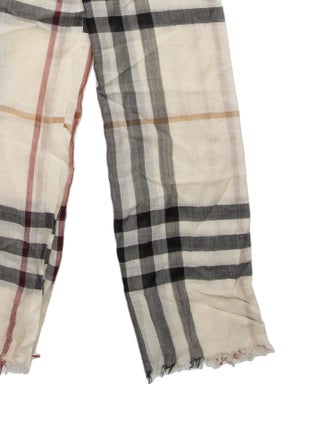 Burberry Silk Striped Scarf