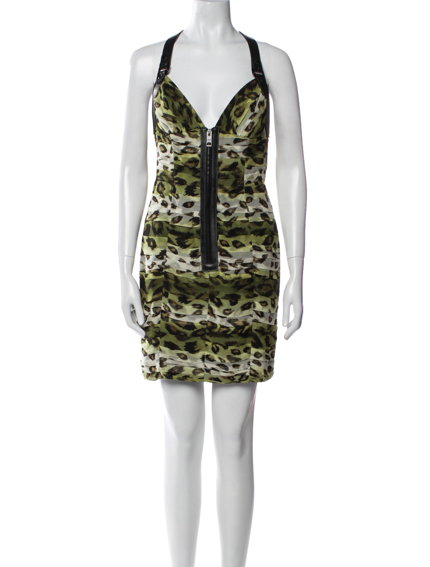 Burberry Prorsum Printed Mini Dress