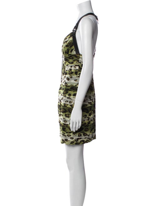 Burberry Prorsum Printed Mini Dress