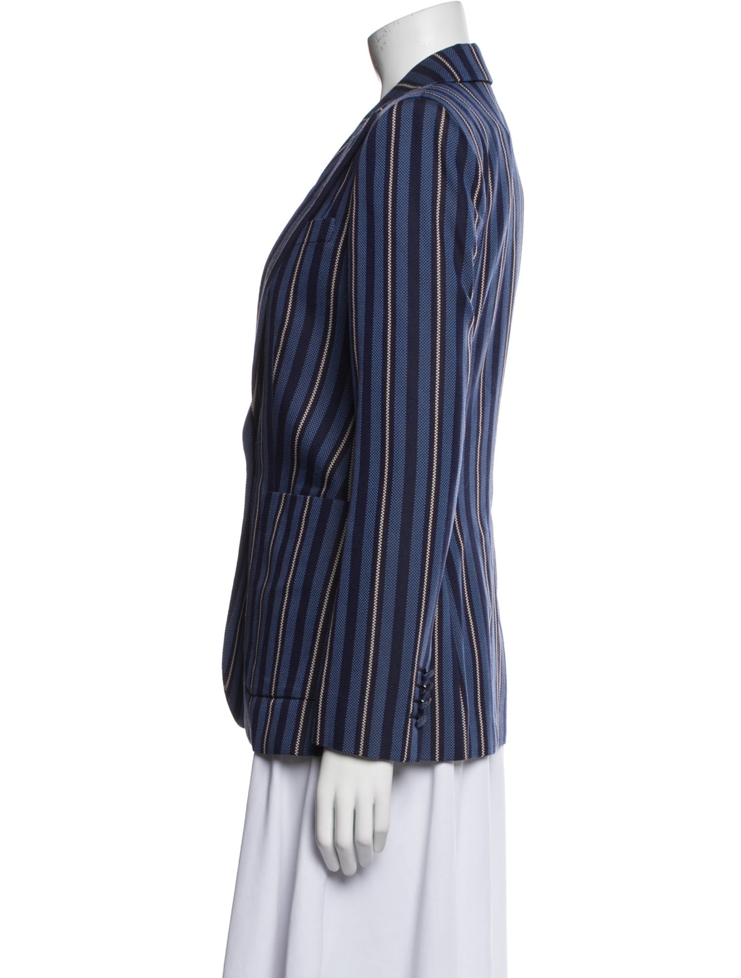 Burberry Wool Striped Blazer w/ Tags
