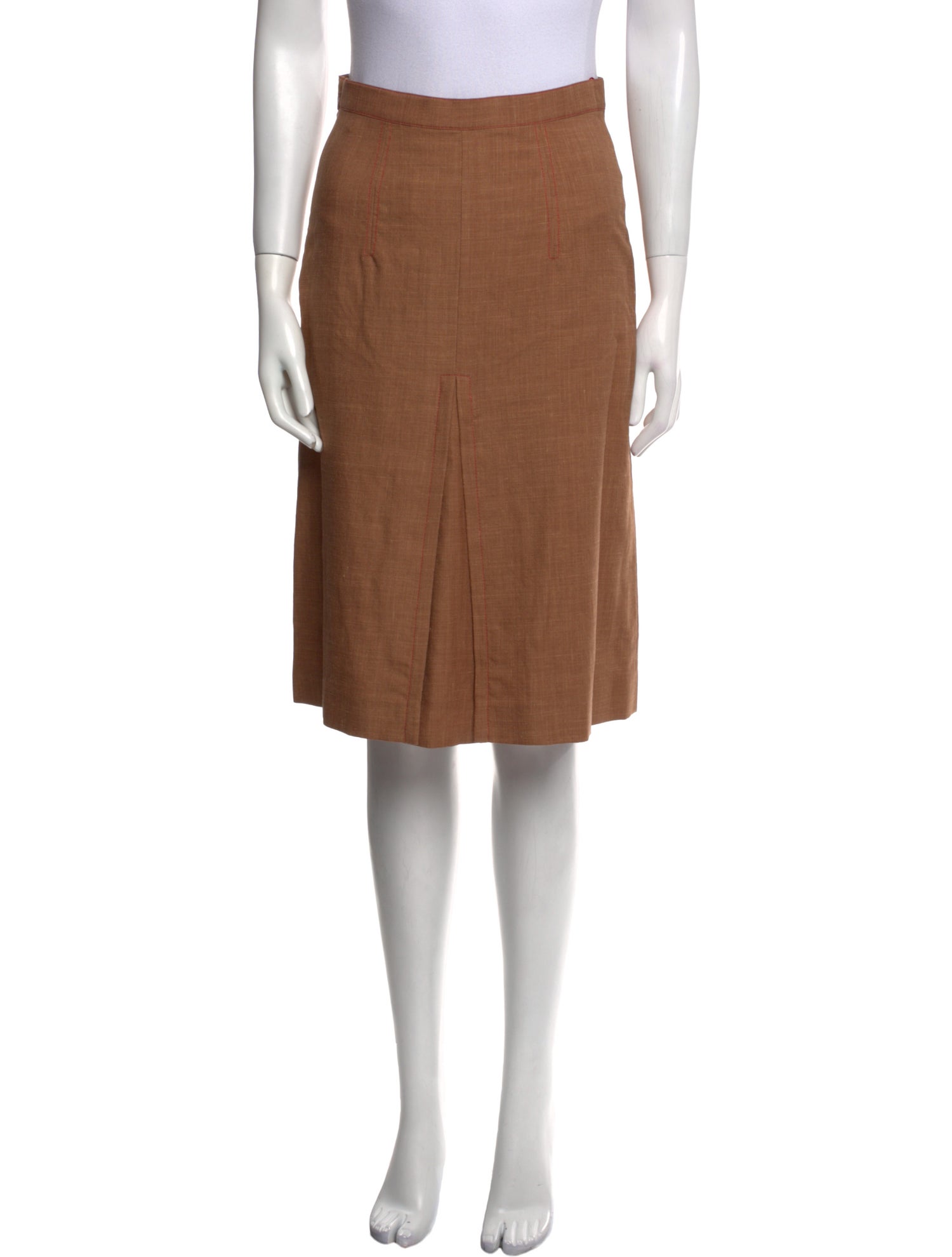 Burberry Wool Knee-Length Skirt w/ Tags