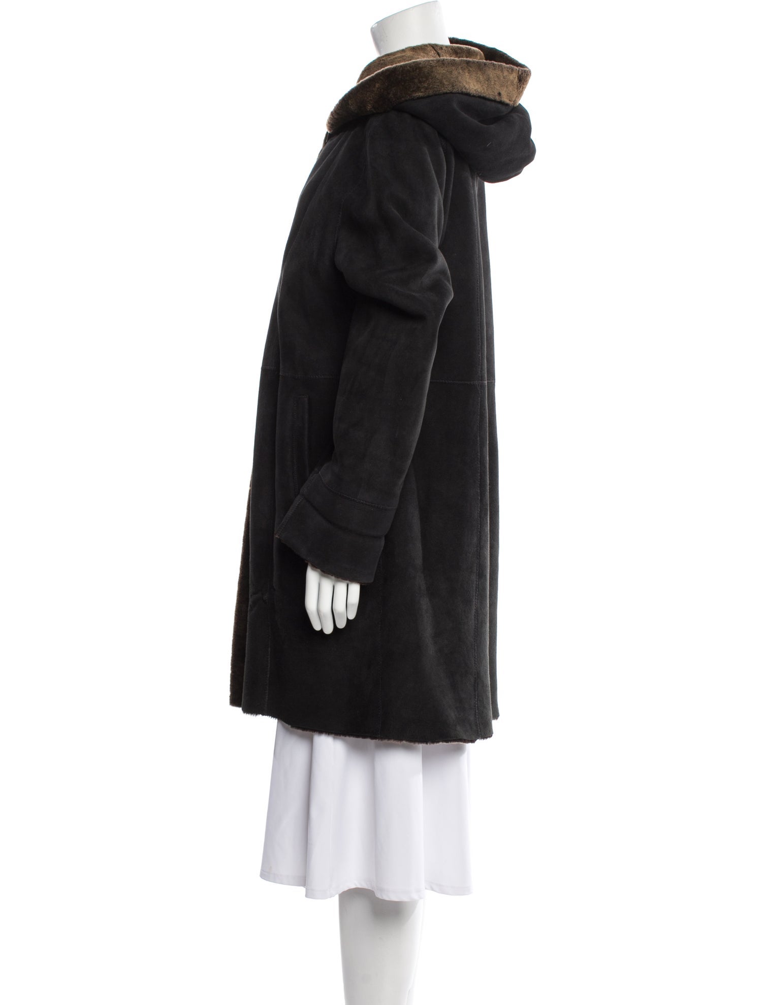 Burberry Shearling Fur Coat