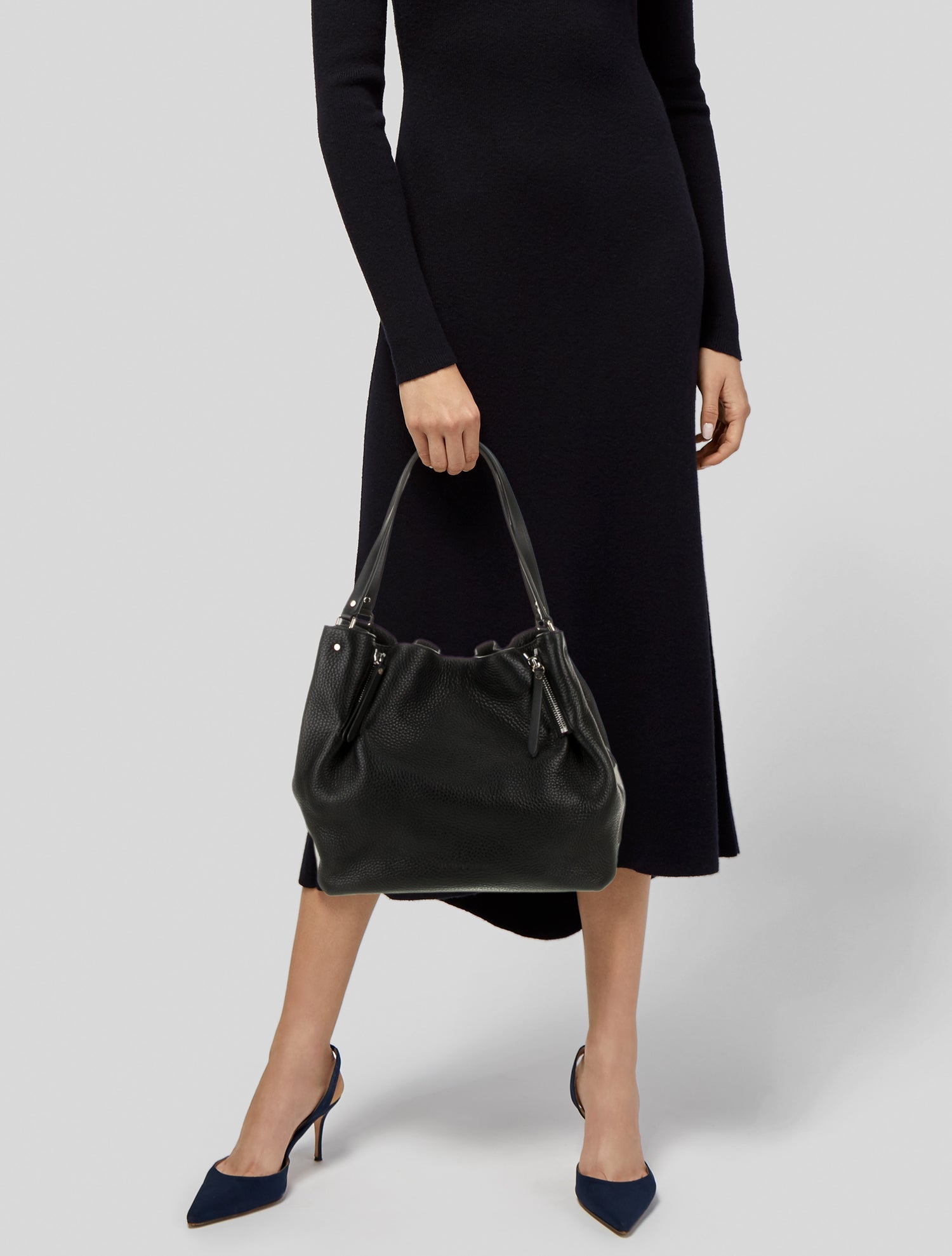 Burberry Leather Hobo