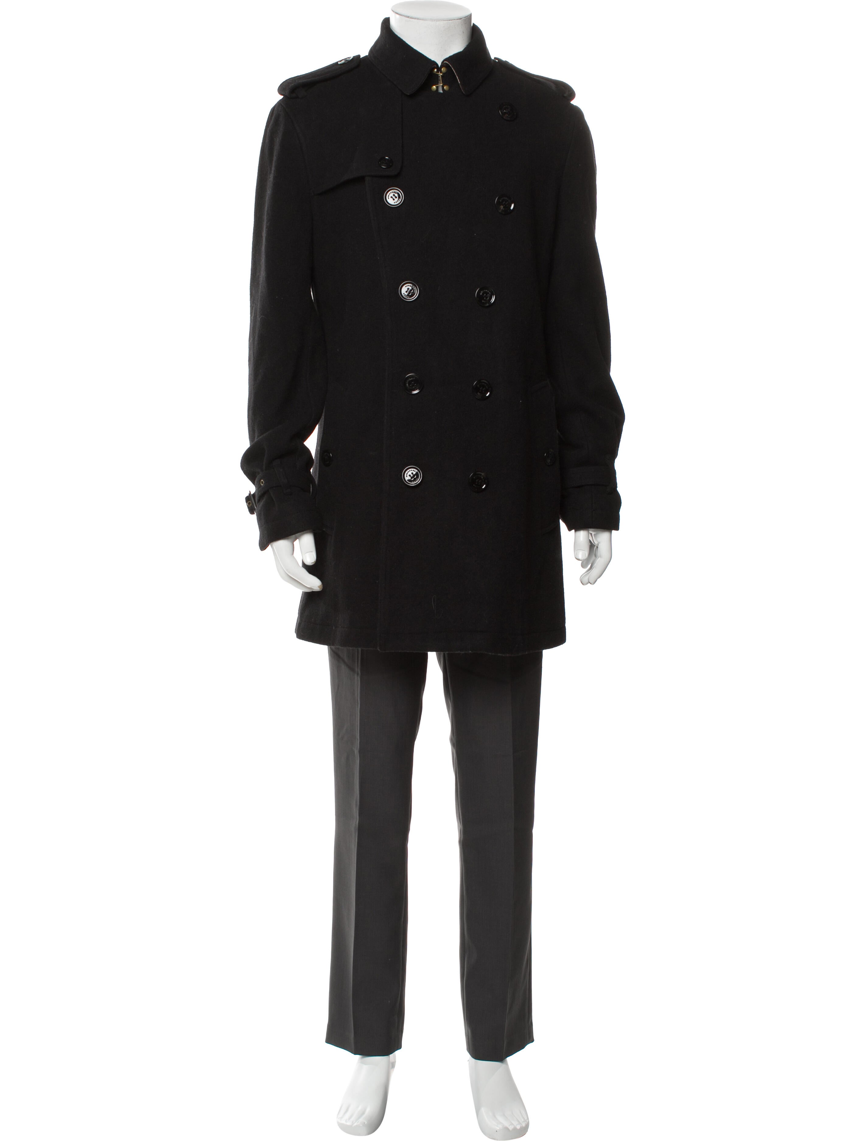 Burberry Brit Wool Peacoat