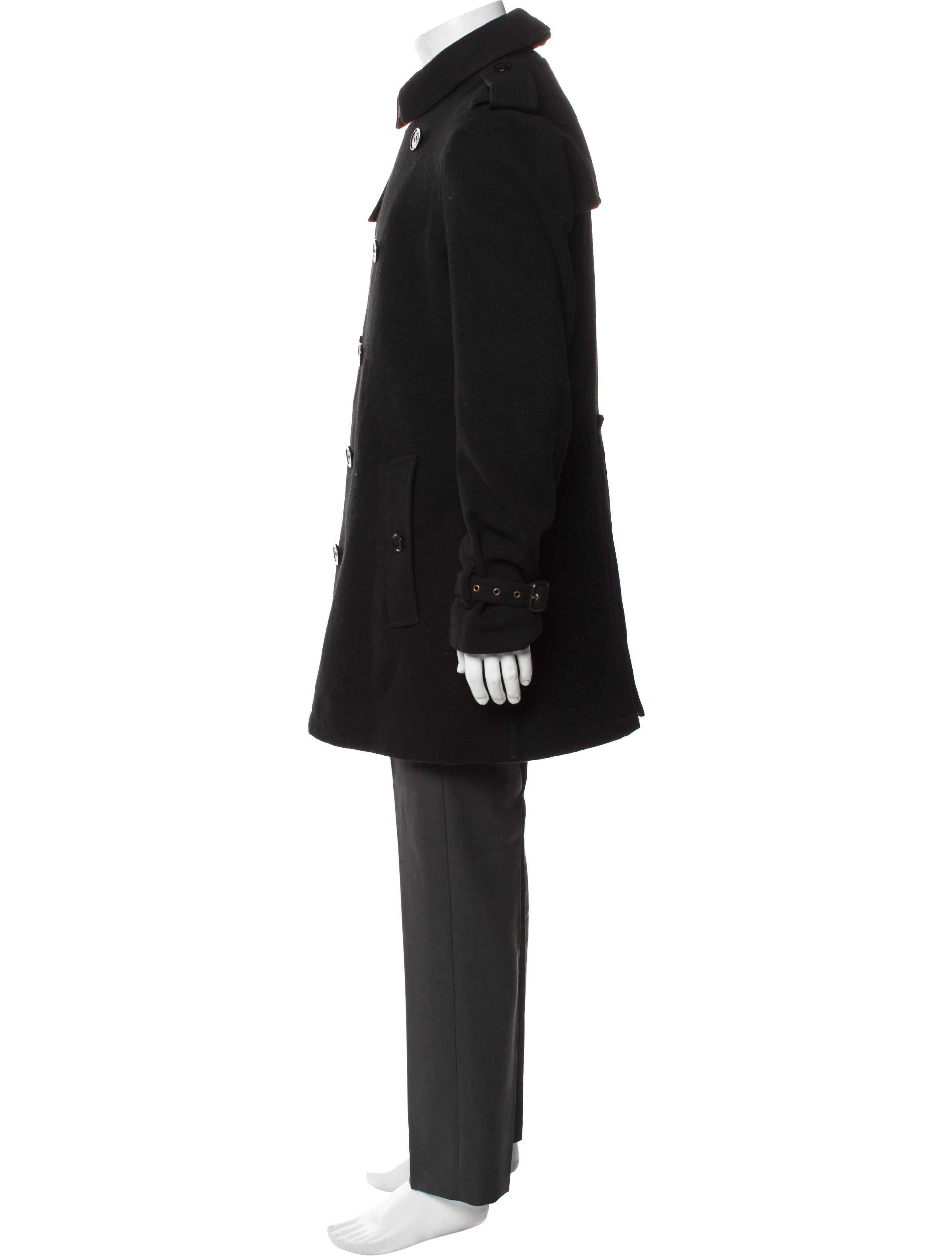 Burberry Brit Wool Peacoat