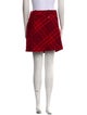 Burberry Wool Mini Skirt