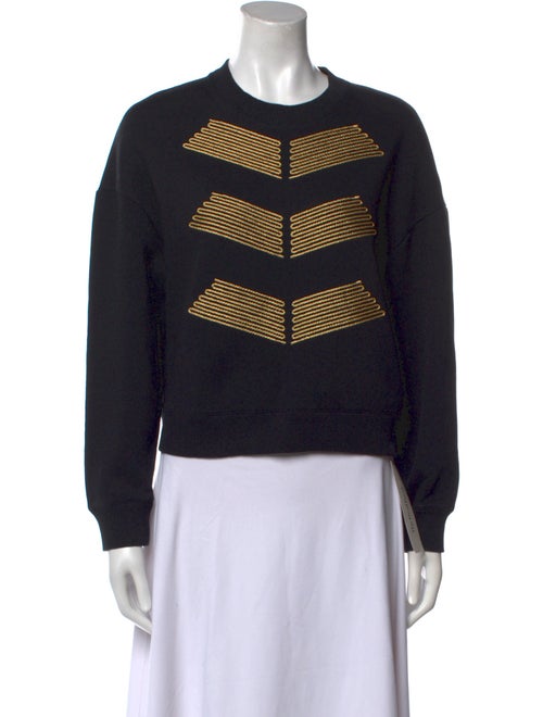 Burberry Graphic Print Crew Neck Sweatshirt