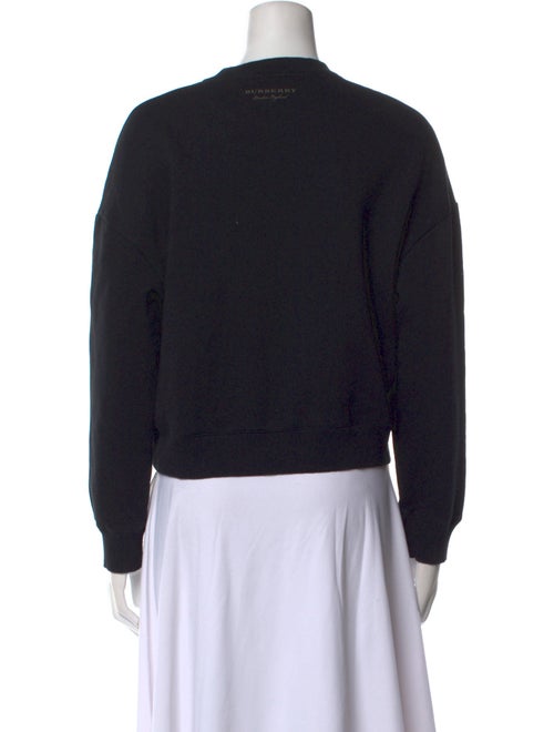 Burberry Graphic Print Crew Neck Sweatshirt