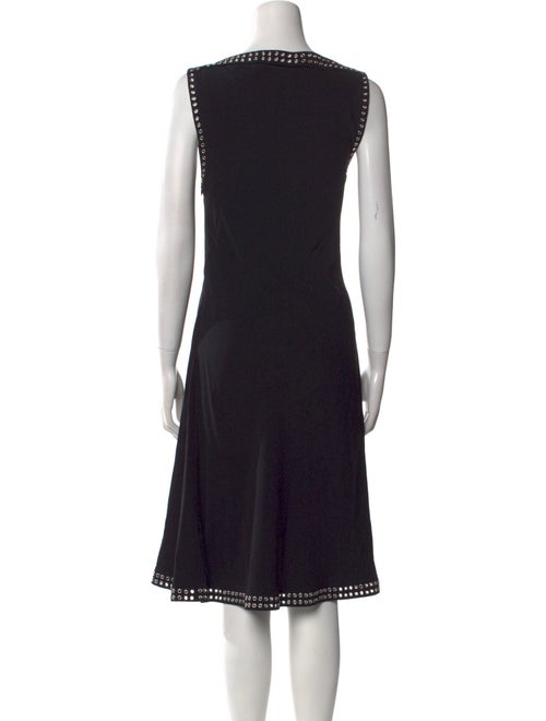 Burberry Cowl Neck Knee-Length Dress