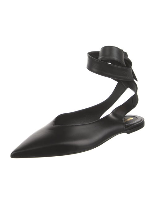 Burberry Leather Slingback Flats