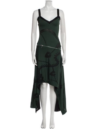 Burberry V-Neck Jumpsuit