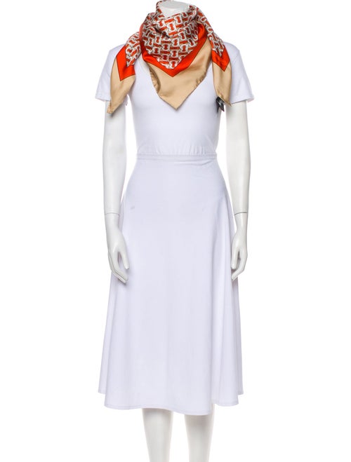 Burberry Silk Printed Scarf