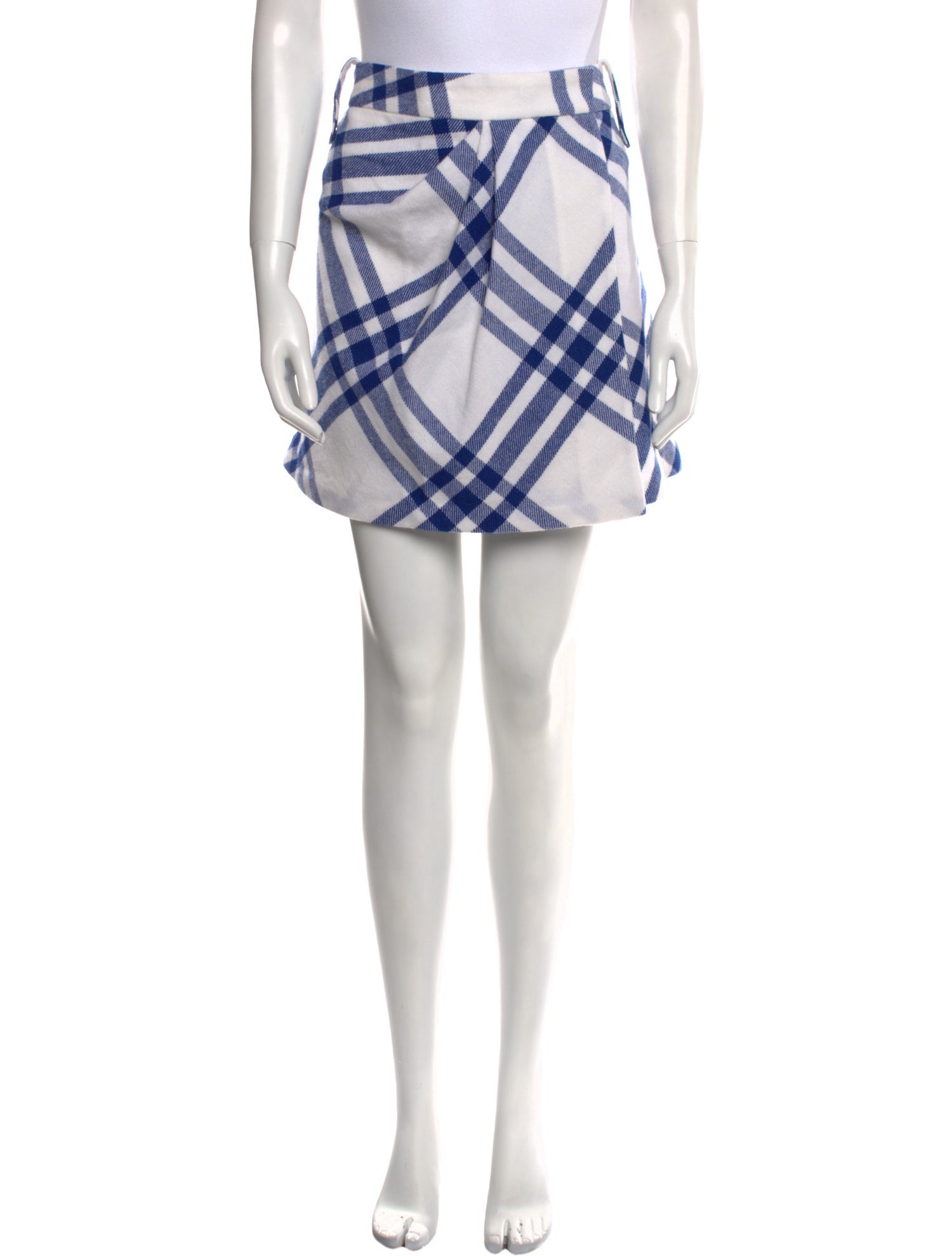 Burberry Wool Mini Skirt