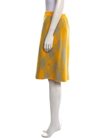 Burberry Wool Knee-Length Skirt