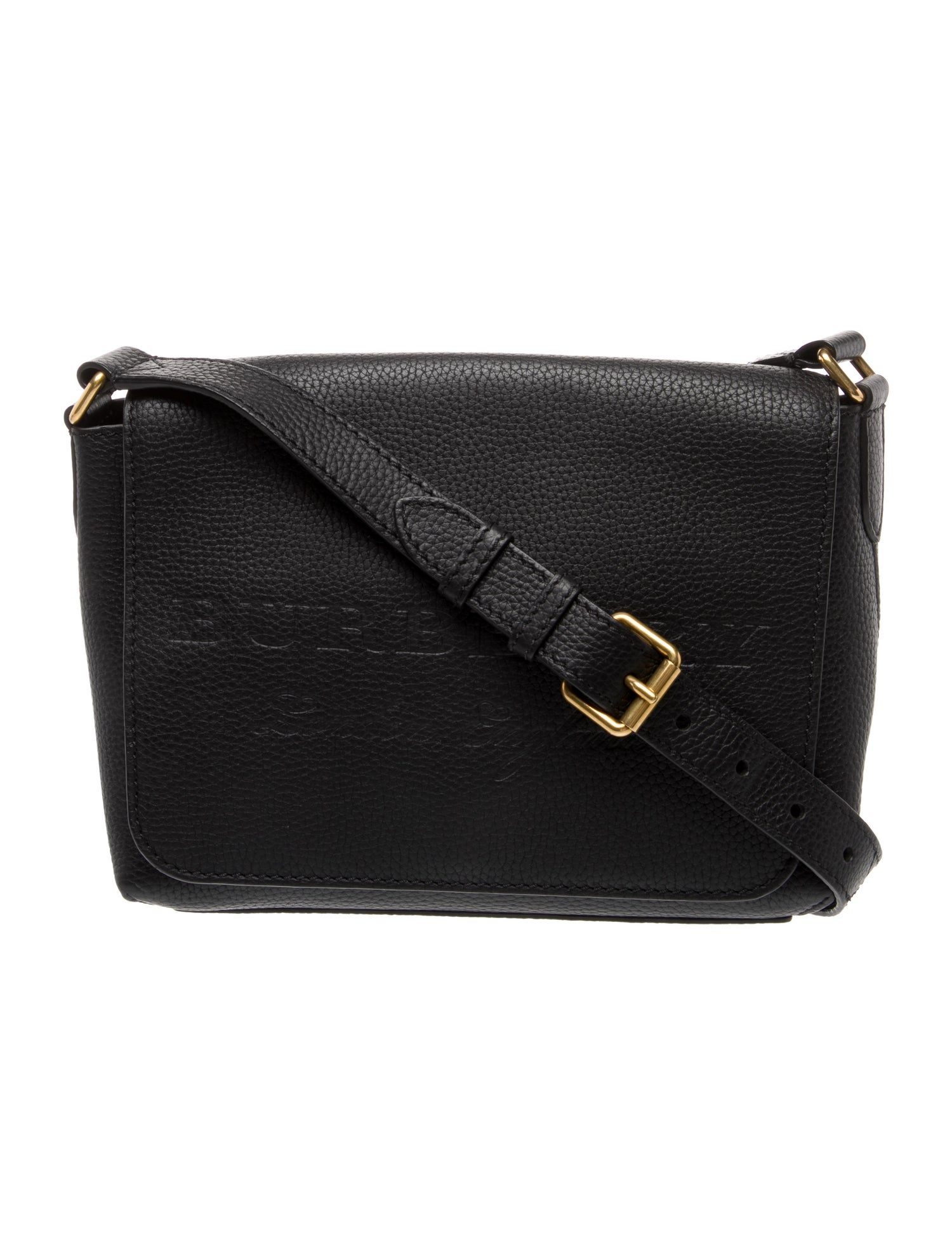 Burberry Leather Messenger Bag