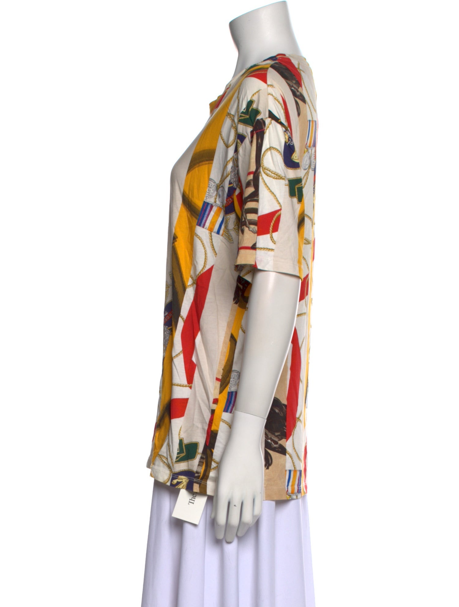 Burberry Printed Crew Neck T-Shirt