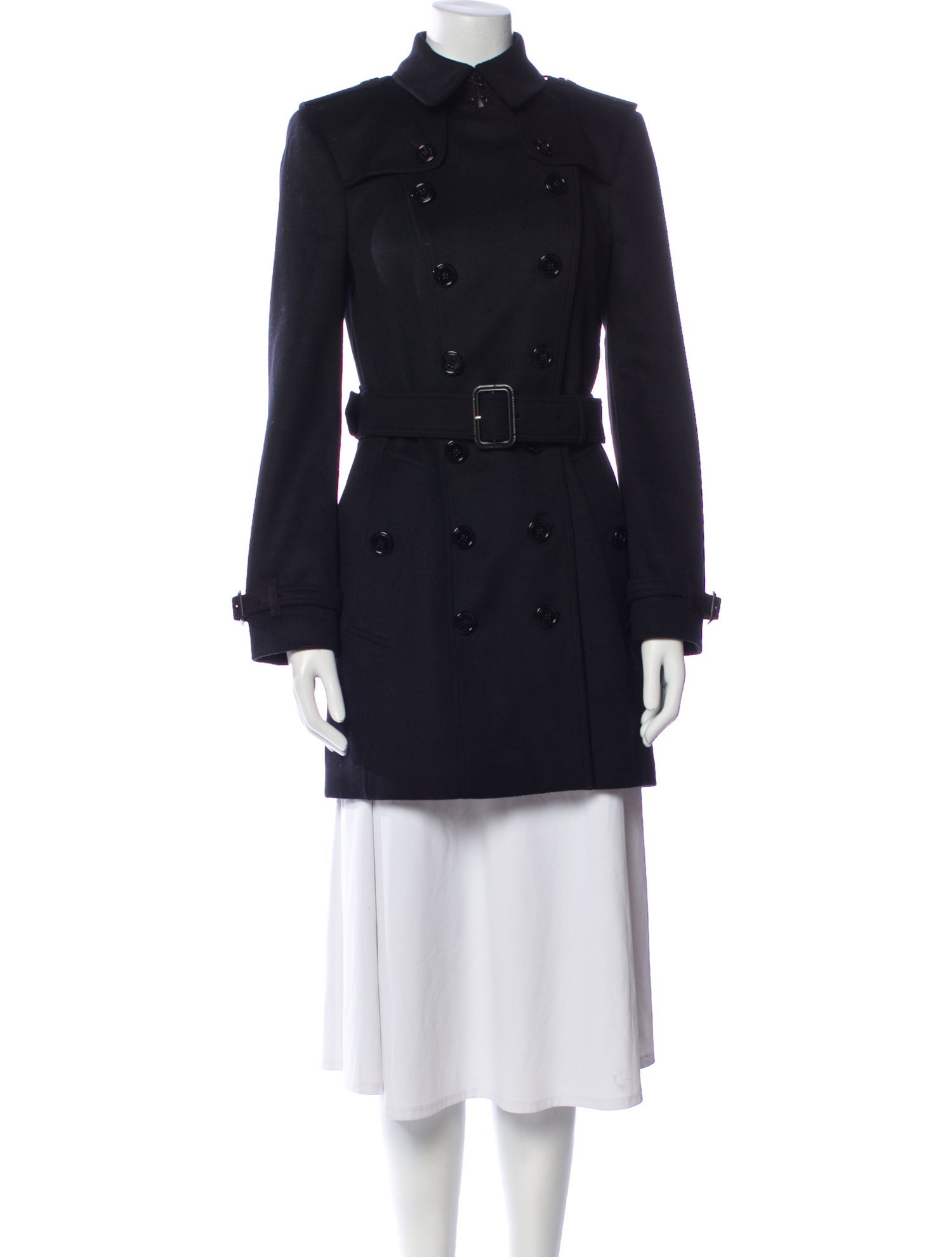 Burberry Virgin Wool Trench Coat