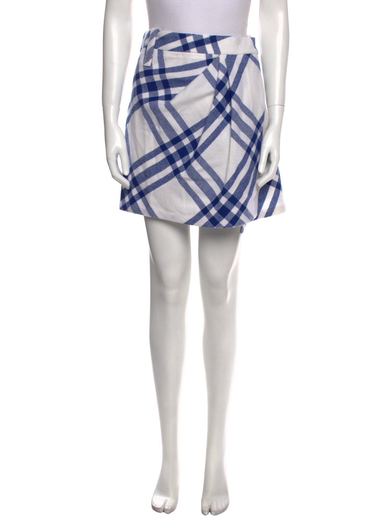 Burberry Wool Mini Skirt w/ Tags
